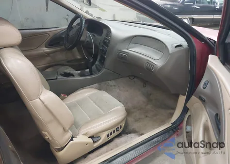 1997 Mercury Cougar Xr7 from USA, damaged, VIN 1MELM62W3VH613923